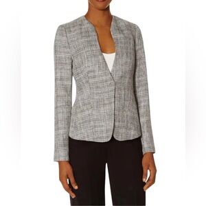 The Limited Scandal Collection Gray Plaid Blazer Size Medium